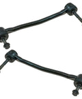 Solid Road Ready Steering And Suspension Refresh Kit Featuring Dual Inner Outer Tie Rods Sway Bar Links And Adjusting Sleeves To Kick Wheel Shake And Kill Clunks For Ford Excursion F250 F350, close-up of sway bar links.