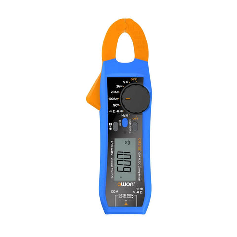 Compact Digital Clamp Meter 100A True RMS Multimeter For DIY Pros Testing AC DC Current And Voltage Plus Resistance Capacitance