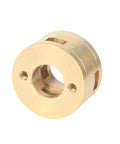 Top-Tier AAGQSWYP Compatible For 3DSWAY Oldham Coupling T8 Z Axis Round Lead Screw Brass Fit Flexible Hot Bed 16mm Thread Hole Smooth Printing brass coupling with 16mm threaded hole