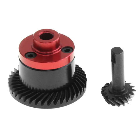 39T Main Gear And 15T Pinion RC Diff Gear Set For 1/16 E-Revo Slash Summit Rally Upgrades Steel Machined For Smooth Operation Low Noise High Precision Durable Gear Train For RC Cars And Trucks