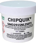 Pro Grade Solder Paste In Jar 250g T3 SAC305 No Clean Flux Lead Free RoHS SMT Sn96.5Ag3Cu0.5 25 To 45 Microns Melt Point 217 To 220C