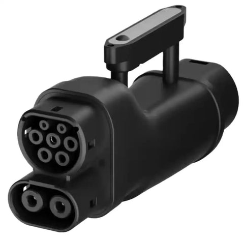Heavy Duty Gbt To Ccs2 Dc Fast Charge Converter 200Kw 1000V 200A Plug And Play with dual output port for electric vehicles.