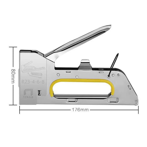 The Heavy Duty Loading Machine Stapler Is A Total Game Changer For Your Office With Easy Push Button Load Feature and Adjustable Lever to handle big stacks.