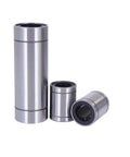 LM6 To LM60LUU Linear Motion Bearing For 3D Printer And CNC Router Shafts High Precision Smooth Motion Low Friction Guide Blocks With Easy Installation Durable Build Fits LM50LUU 50x80x192, silver steel linear bearing set