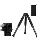 Seestar Tripod Head TH10 And TC20 For Seestar Smart Telescope, tripod displayed with fluid head, equatorial mode features visible