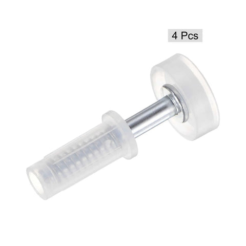 Side view of Bi-Fold Closet Door Rollers Seven-Eighths Inch Outer Diameter, Loaded Top Guide Wheels, Four Pack for Folding Pocket Doors.