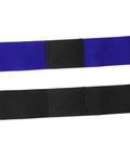 Golf Swing Analyzer Arm Training Aid And Corrector Dual Use For Practice Or Home Sessions black and blue arm bands.
