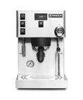 Front view of Silvia Pro X Espresso Machine Bundle With Eureka Specialita Grinder in Stainless Steel and Chrome Dual Boiler