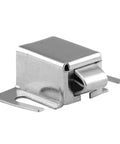 Hinged Shower Door Catch With Stainless Tip, 1 In Hole Centers, Stainless Steel Housing, Replacement For Worn Or Missing Catches, Durable Bathroom Door Hardware, Includes Mounting Fasteners, Single Pack