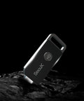 Lock Down Your Digital Life With This Solid Usb C Security Key Powered By Puf Technology For FIDO2 U2F Certified 2FA And Passwordless Login That Beats Hackers No Cap, compact black USB security key on textured surface.