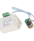 0-10V DC Generator Potentiometer Module For PLC And MCU Interface, adjustable analog voltage output with wiring harness, front view.