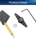 RC Boat Rudder With Straight Servo Arm 44mm 7mm Pad Thickness FXB QJFXD Replacement Part components displayed