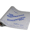 Heavy Duty Rubberized Asphalt Wind And Water Seal Underlayment Single Roll with Savage Grip Adhesion on a flat surface.