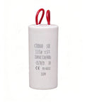 CBB60 SH Motor Run Capacitor 100uF 250VAC 50/60Hz Two-Wire Start Capacitor For Air Compressors And Small Motors Metallized Polypropylene