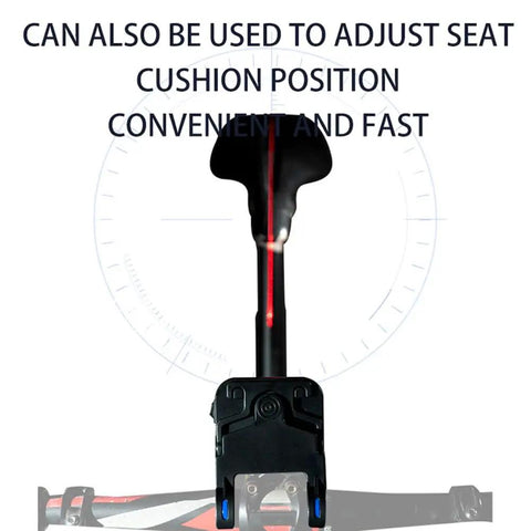 Badass Bicycle Laser Calibrator And Saddle Positioner Bike Tool With Integrated Charging Port for seat cushion adjustment