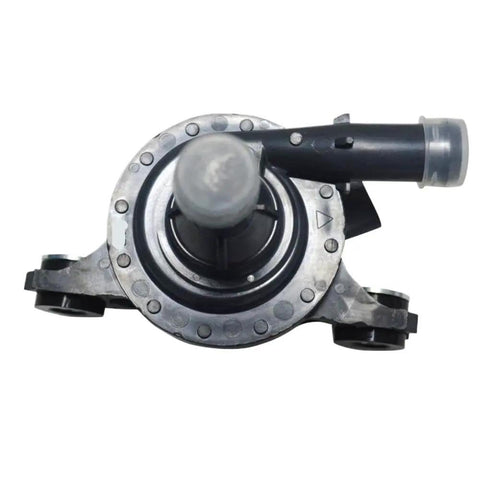 Top Shelf Electric Auxiliary Water Pump 161B0-0Y010 Direct Match For Toyota Nx350 Rx500h Ux300e Prius overhead view of pump assembly.
