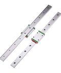 High Precision Linear Guide Rail Kit With 450mm Support And MGW7C Block Slide For Smooth Motion Low Friction Easy Install No Maintenance Required For Serious DIY Projects, aluminum rails