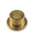 Premium Quality Bulletproof Durable High Octane Genuine Oem Flanged Bushing Replacement For Exmark E Series Pioneer Quest Staris Vantage Riding Lawn Mower Drive Gears, showing a brass flanged bushing.
