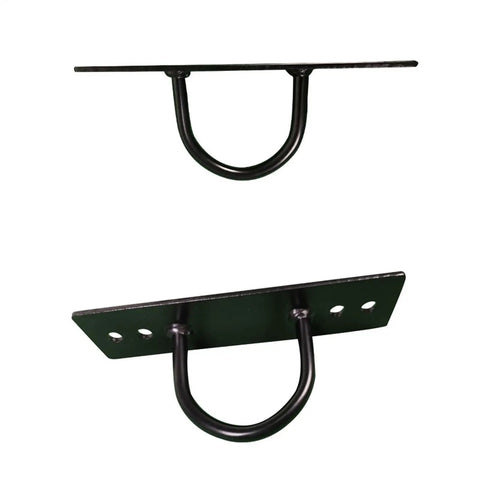 Heavy Duty Dope Battle Rope Bracket Wall And Ceiling Mount For Gym Training And Home Workout Stations Vibration Reduction Design Solid Metal Frame Perfect For Garage Studio Apartment Outdoor Backyard And Yoga