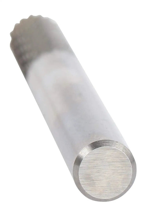 Close-up of a single piece from 8 Piece Pro Grade Carbide Burr Set for Metal Removal with 1/4 Inch Cutting Diameter and 1/4 Inch Shank.