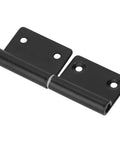 Lift Off Cabinet Hinges Detachable Flag Door Hardware Heavy Duty Stainless Steel Cupboard Fixings Six Pack No Hassle Drop In Installation Built Tough For Smooth Daily Home Revamps. Black flag hinge with two mounting plates.