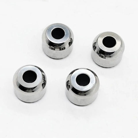 Heavy Duty Tungsten Steel Conductive Block For Wire EDM Machines High Density Low Impurities Silver Finish Diameter 24.5 Mm