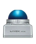 Front view of Mid-360 LiDAR Sensor With 10 Cm Minimum Detection Range For Self-Driving Robots, compact 3D LiDAR module with connector.