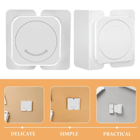 Six Pack Safety Cabinet Locks With Easy Install And Invisible Design Plastic Childproof Door Latches detail view