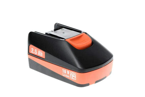 18V Li-ion battery for AFSC17 Equalizer SuperCut Cordless Oscillating Tool for Windshield and Glass Removal, black and orange, 2.5Ah.