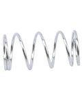 Close-up of a single heavy-duty extension spring from 200-Piece Extension Springs Kit With Storage Box, Must-Have Heavy-Duty Compression And Tension Springs