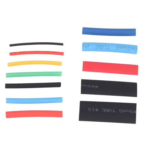 Top Rated Heat Shrink Tubing Kit With 2 To 1 Shrink Ratio In 5 Hottest Colors And 12 Super Sizes For Electrical Wire Wrap, Home Diy Repairs, And Professional Maintenance Projects Done Right. assorted heat shrink tubing sleeves in 5 colors, 12 sizes