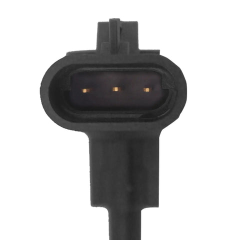 Close-up of Three-Pin Coolant Level Sensor OE 904-7631 577.59503 N9267001 RP31640002 connector for Peterbilt and Kenworth