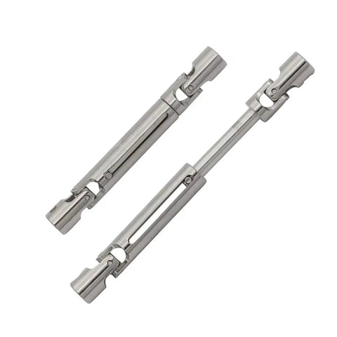Metal CVD Drive Shaft For 1 By 12 MN78 RC Cars 2 Pack Spare Part Beefed Up Durability And Performance For Rock Solid Power Transfer And Faster Runs That Delivers Maximum Control And Longevity, silver RC drive shafts