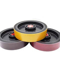 8 Inch Resin Diamond Lapidary Wheel Grit 1200 Plus 3000 Soft Cabbing Polishing Tool For Gemstone Finishing with three color options.