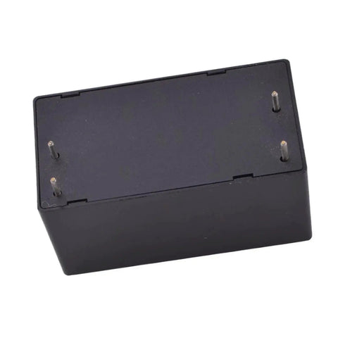Top view of Heavy Hitter 10W AC DC Switching Power Supply Module 12V PCB Mount Universal AC Input with pins.