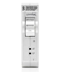 Front view of 20A 1 Pole Plug On AFCI GFCI Breaker Thermal Magnetic 120V White For Safe Load Center Wiring With Ground Fault Protection
