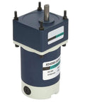Badass 24V 60W Metal Gear Motor delivering gutsy high torsion performance at just 60 RPM with precision key slot shaft.