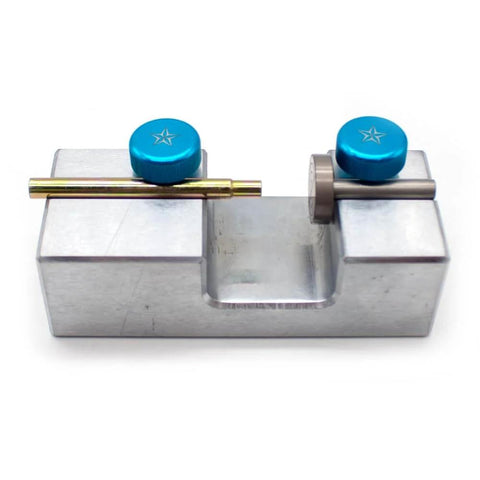 Dual Clamp Gemstone Bonding Converter And Working Aligning Locator Jig All In One Faceting Tool With Magnetic Hold And Adjustable Side