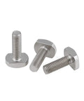 Heavy Duty T Slot Bolts M8x50mm Stainless Steel Hammer Head For Woodworking 3 Pack Anti Rust Corrosion Resistant T Bolts