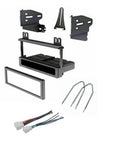 Dash Kit With Wire Harness And Radio Removal Keys For Installing A Single Din Aftermarket Radio In Ford Lincoln Mazda Mercury Vehicles
