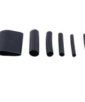 Awesome 800 Pc Heat Shrink Tubing Kit With Super Fast 3:1 Ratios Adhesive Lined Marine Grade Wraps That Seal Tight For Any Industrial Jobsite Or DIY Electrical Fixins Without Getting Burned black heat shrink tubing set with 7 sizes