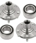 Hyundai Kona true bearing front wheel hub and bearing set for Hyundai Elantra 2007-2010 and Kia Forte 2010-2013, durable premium replacements.