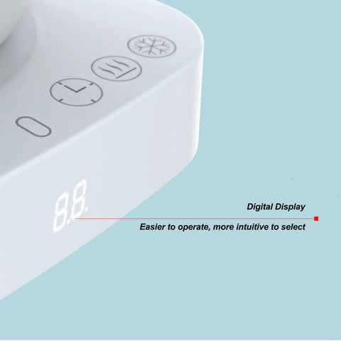 Top Pick Desk Mug Warmer And Coffee Cooler With Smart Dual Temp Control, Includes digital display for easy operation.
