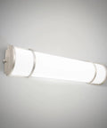 24 Inch LED Vanity Light Bar With 3 CCT Dimmable Modes, Energy Star Ready, ETL Listed, 25W 1950 Lumens, over mirror in nickel finish
