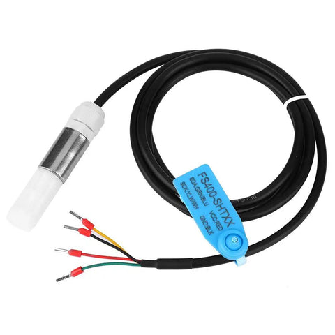 Rugged Industrial Temperature And Humidity Sensor With Digital High Precision 14 Bit Resolution SHT2X Compatible Stainless Steel Housing