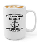 15 Oz White Coffee Mug For Boaters Lake Life Gift Funny Sailor Themed Captain Gift 15 Ounce Cup For Sailing Lovers Perfect Morning Brew For The Crew On The Boat Dope Gift For Adventurous Boaters And Sailors