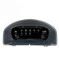 VW Scirocco 2014 12.3 Inch LCD Dashboard Instrument Panel Digital Cluster Upgrade Kit With Smart Gauges Module And Built In Circuit Board For Plug And Play Fit Rock Solid Idle And Smooth Acceleration, front view