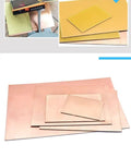 Single Sided Copper Clad Laminate PCB Board 130mmx75mmx1.5mm Bakelite for DIY prototyping showing different sizes and applications