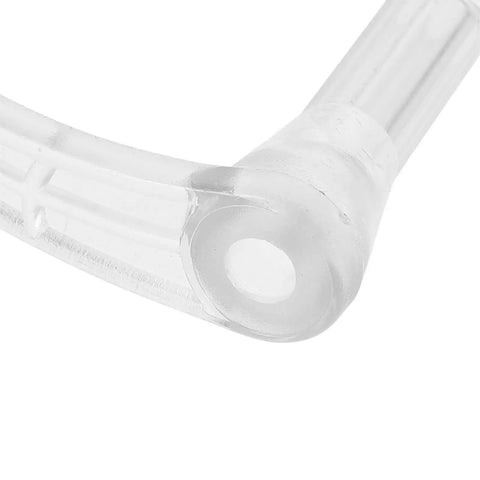 2 Pack Capsule Vending Machine Replacement Spiral Mechanism Parts Made From Durable Plastic, Easy Install, Quick Fix For Mini Capsule Machines, Keeps Your Vending Unit Up And Running Smoothly With Minimal Downtime, white plastic spiral arm close-up