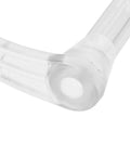 2 Pack Plastic Capsule Machine Replacement Parts For Vending Machines Easy Install Durable Hardware Accessories To Improve Dispensing Flow Reduce Jams And Simplify Coin Operated Machine Repairs, transparent plastic part close-up